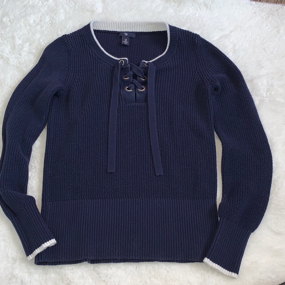 Navy Gap Sweater